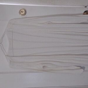 100% Cotton Knitted Long Shrug